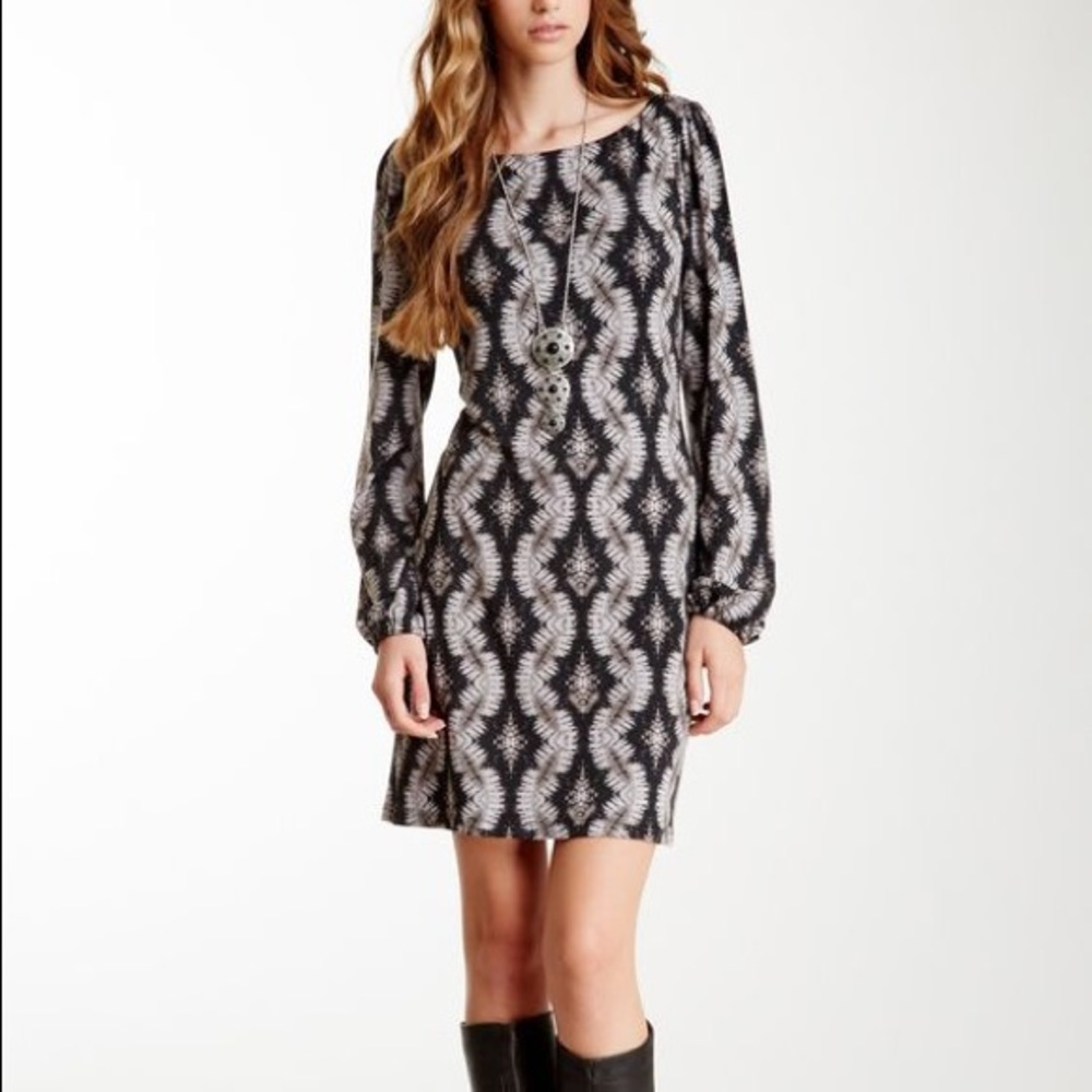 Tart Kaleidoscope Long Sleeve Davis Dress